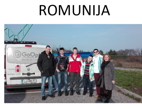 Slovenia – Pupils present meeting in Romania